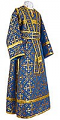 Subdeacon vestments - rayon brocade S2 (blue-gold)
