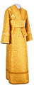 Subdeacon vestments - rayon brocade S2 (yellow-gold)