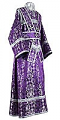 Subdeacon vestments - rayon brocade S2 (violet-silver)