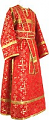 Subdeacon vestments - rayon brocade S2 (red-gold)