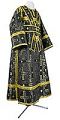 Subdeacon vestments - rayon brocade S3 (black-gold)