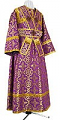 Subdeacon vestments - rayon brocade S3 (violet-gold)