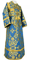 Subdeacon vestments - rayon brocade S4 (blue-gold)