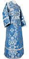 Subdeacon vestments - rayon brocade S4 (blue-silver)