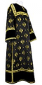 Clergy stikharion - metallic brocade B (black-gold)