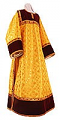 Clergy stikharion - metallic brocade B (yellow-gold)