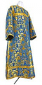 Clergy stikharion - metallic brocade BG1 (blue-gold)