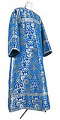 Clergy stikharion - metallic brocade BG1 (blue-silver)