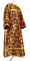Clergy stikharion - metallic brocade BG1 (claret-gold)