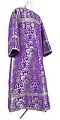 Clergy stikharion - metallic brocade BG1 (violet-silver)