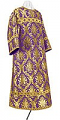 Clergy stikharion - metallic brocade BG2 (violet-gold)