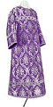 Clergy stikharion - metallic brocade BG2 (violet-silver)