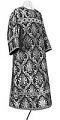 Clergy stikharion - metallic brocade BG2 (black-silver)