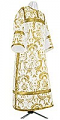 Clergy stikharion - metallic brocade BG3 (white-gold)