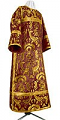 Clergy stikharion - metallic brocade BG4 (claret-gold)