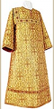 Clergy stikharion - metallic brocade BG5 (yellow-claret-gold)