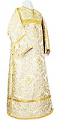Clergy stikharion - metallic brocade BG6 (white-silver)