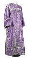 Clergy stikharion - rayon brocade S2 (violet-silver)