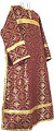 Clergy stikharion - rayon brocade S3 (claret-gold)