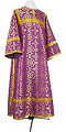 Clergy stikharion - rayon brocade S3 (violet-gold)