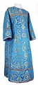 Clergy stikharion - rayon brocade S4 (blue-gold)