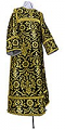 Clergy stikharion - rayon brocade S4 (black-gold)