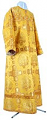 Clergy stikharion - rayon brocade S4 (yellow-claret-gold)