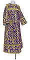 Clergy stikharion - rayon brocade S4 (violet-gold)