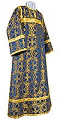 Altar server stikharion - metallic brocade B (blue-gold)