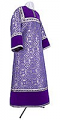 Altar server stikharion - metallic brocade BG1 (violet-silver)
