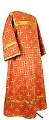 Altar server stikharion - metallic brocade BG1 (red-gold)