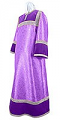 Altar server stikharion - metallic brocade BG3 (violet-silver)