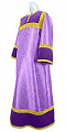 Altar server stikharion - metallic brocade BG4 (violet-gold)