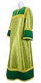 Altar server stikharion - metallic brocade BG6 (green-gold)