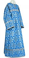 Altar server stikharion - rayon brocade S2 (blue-silver)