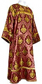 Altar server stikharion - rayon brocade S2 (claret-gold)