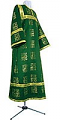 Altar server stikharion - rayon brocade S3 (green-gold)