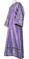 Altar server stikharion - rayon brocade S3 (violet-silver)