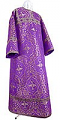Altar server stikharion - rayon brocade S4 (violet-silver)