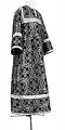 Child stikharion (alb) - metallic brocade BG1 (black-silver)