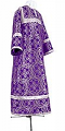 Child stikharion (alb) - metallic brocade BG4 (violet-silver)