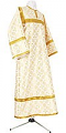 Child stikharion (alb) - rayon brocade S2 (white-gold)