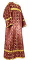 Child stikharion (alb) - rayon brocade S4 (claret-gold)