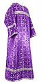 Child stikharion (alb) - rayon brocade S4 (violet-silver)