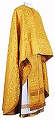 Greek Priest vestment -  metallic brocade B (yellow-gold)