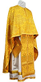 Greek Priest vestment -  metallic brocade BG2 (yellow-gold)