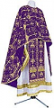 Greek Priest vestment -  metallic brocade BG2 (violet-gold)
