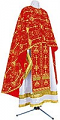 Greek Priest vestment -  metallic brocade BG2 (red-gold)