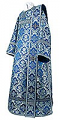 Deacon vestments - metallic brocade BG1 (blue-silver)