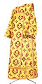 Deacon vestments - metallic brocade BG1 (yellow-claret-gold)